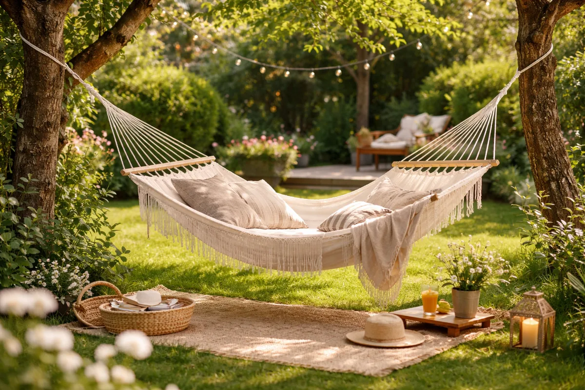 Pourquoi choisir un hamac suspendu dans son jardin pour se détendre