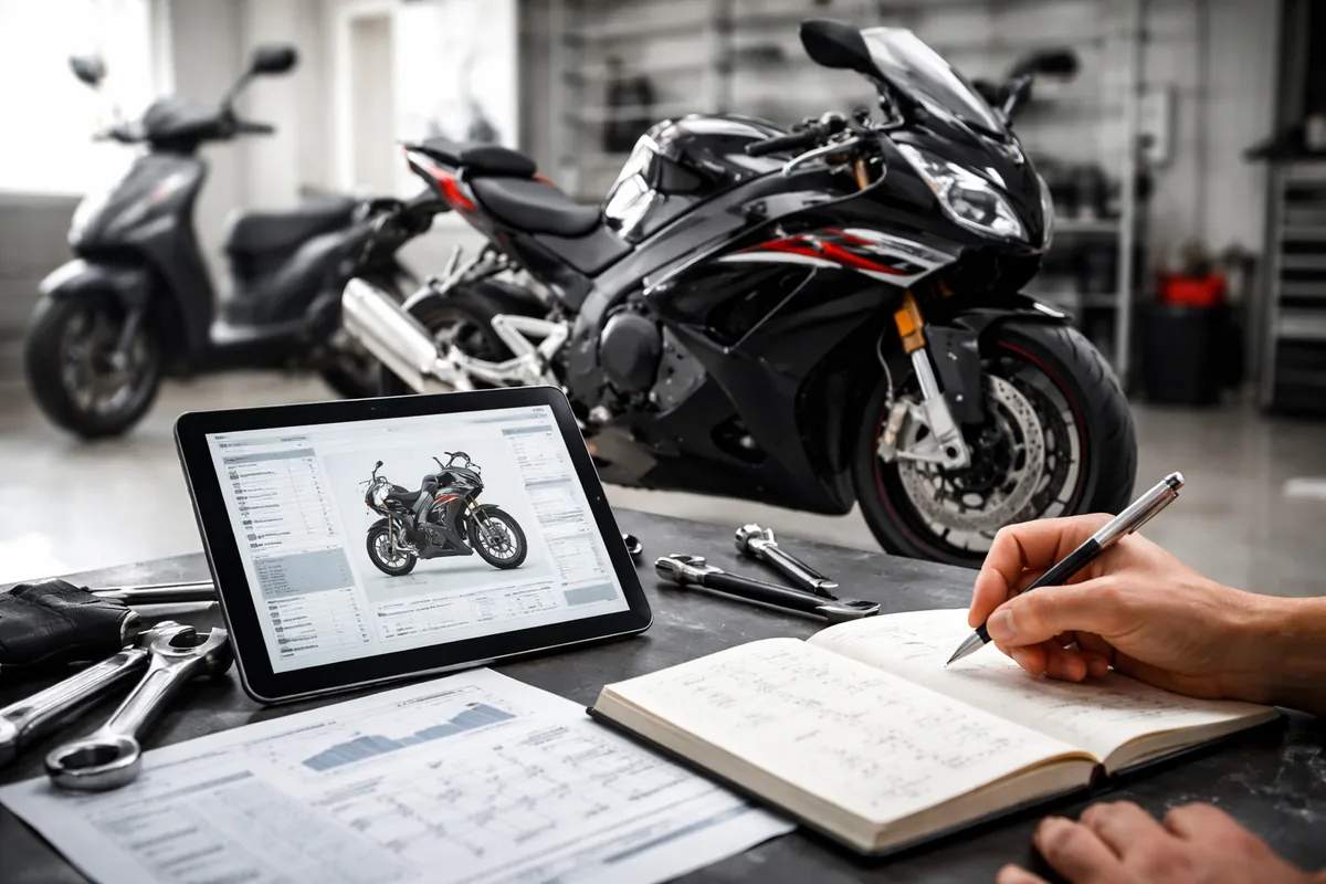 Comment interpréter les données techniques d'une moto ou d'un scooter