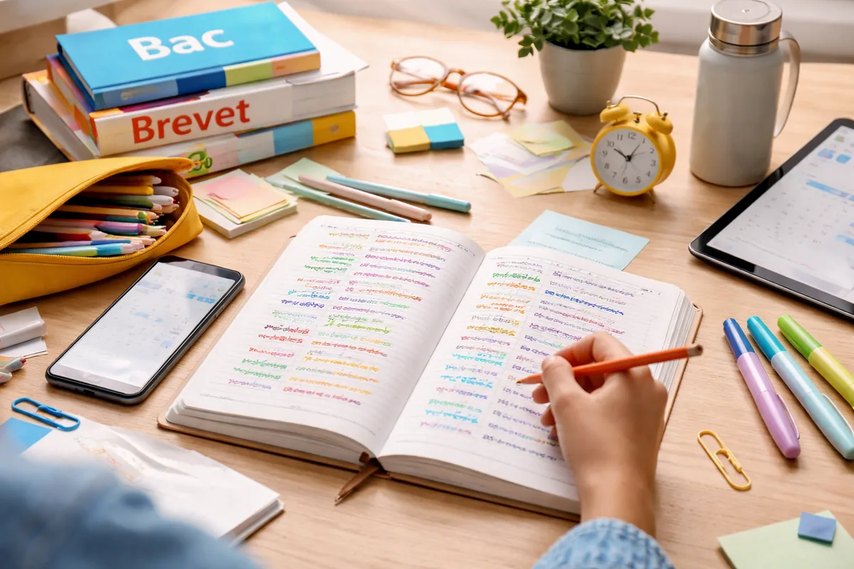 Comment établir un planning de révisions pour le Bac et le Brevet