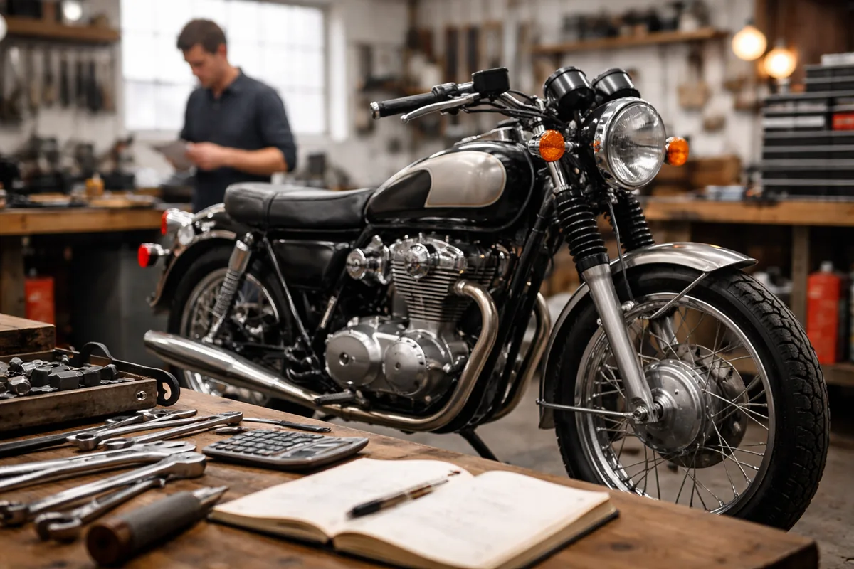 Comment estimer les coûts de restauration d'une moto classique ?